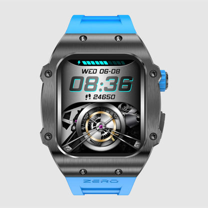 Zero Drift Gun Metal Watch - Blue