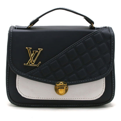 Women's Shoulder Bag - Beige - Navy Blue - Dark Grey - Dark Green