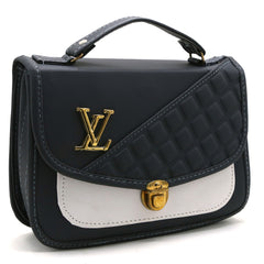 Women's Shoulder Bag - Beige - Navy Blue - Dark Grey - Dark Green