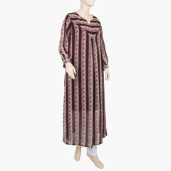 Women's Long Maxi - Purple- Maroon