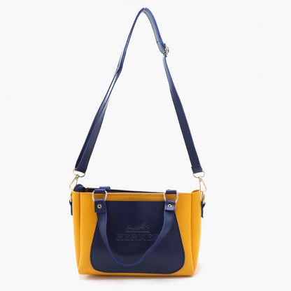 Women's Bag - Black-Yellow