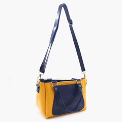 Women's Bag - Black-Yellow