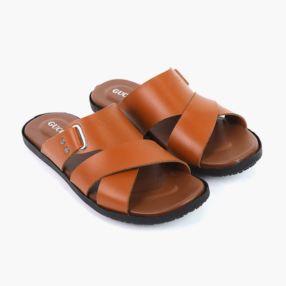 Men's Slipper - Mustard