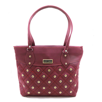 Women's Bag - Light Brown - Tea Pink - Black - Maroon