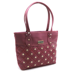 Women's Bag - Light Brown - Tea Pink - Black - Maroon