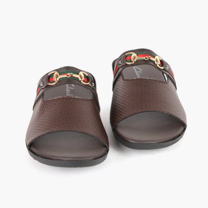 Men's Slipper - Brown