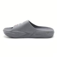 Men's Slider - White- Grey- Blue- Black