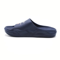 Men's Slider - White- Grey- Blue- Black