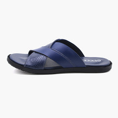 Men's Slipper - Blue