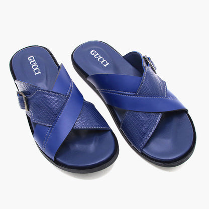 Men's Slipper - Blue