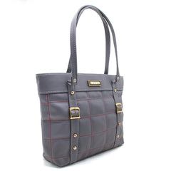 Women's Shoulder Bag - Dark Grey