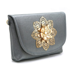 Women's Clutch - Grey - Copper