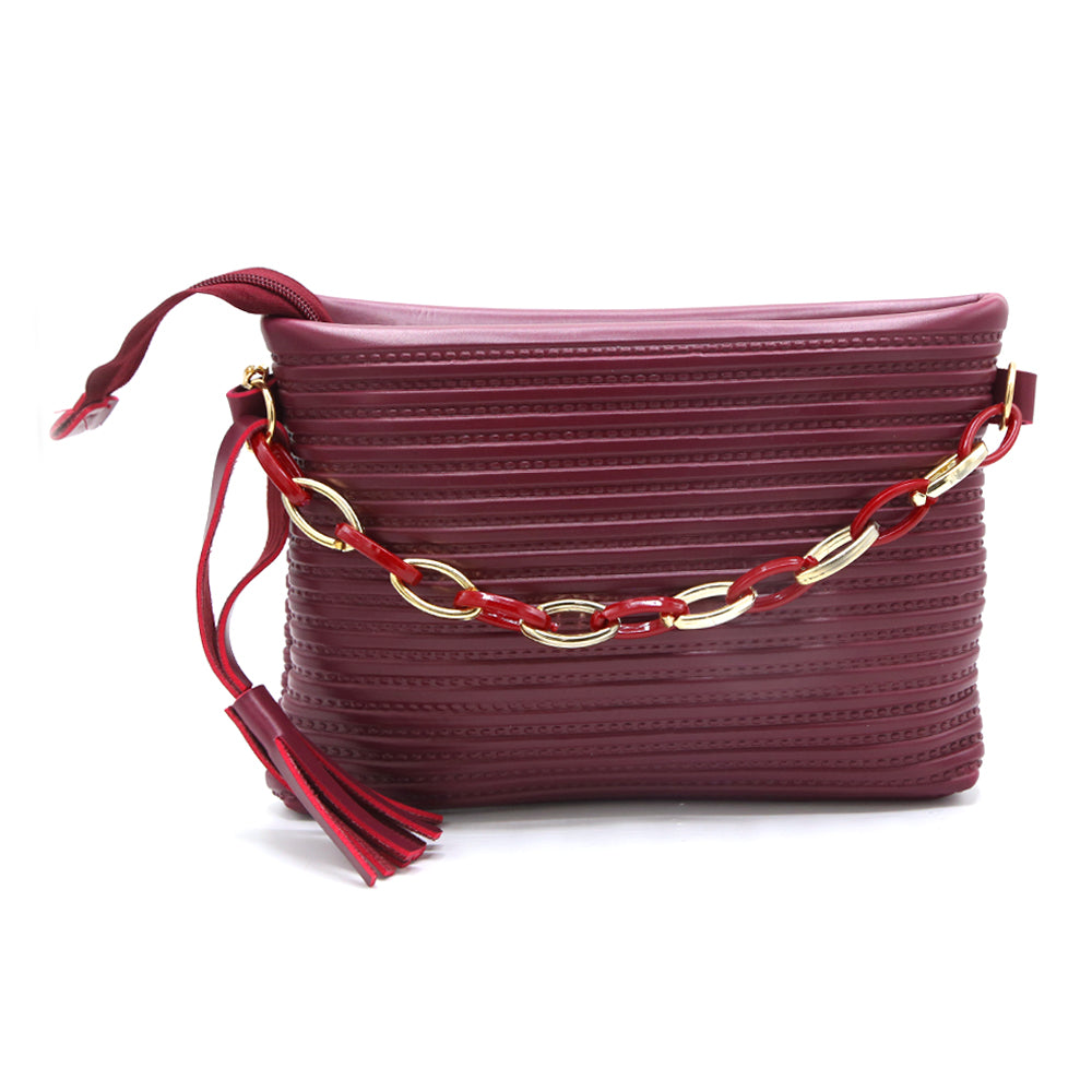 Women's Clutch - Light Brown- Maroon- Brown- Navy Blue- Mustard