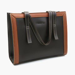 Women's Bag - Black- Brown - Mustard