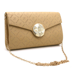 Women's Shoulder Bag - 6971 - Beige