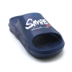 Men's Slider - Black- Navy Blue- Grey