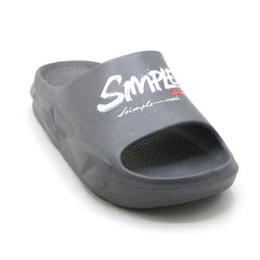 Men's Slider - Black- Navy Blue- Grey