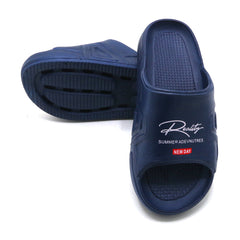 Men's Slider - Grey- Blue- Black