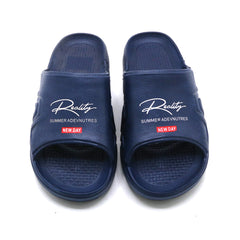 Men's Slider - Grey- Blue- Black