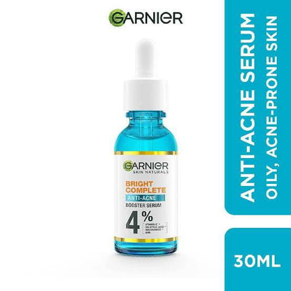 Garnier Skin Naturals Bright Complete Anti Acne Booster Serum Brighter 30ml.